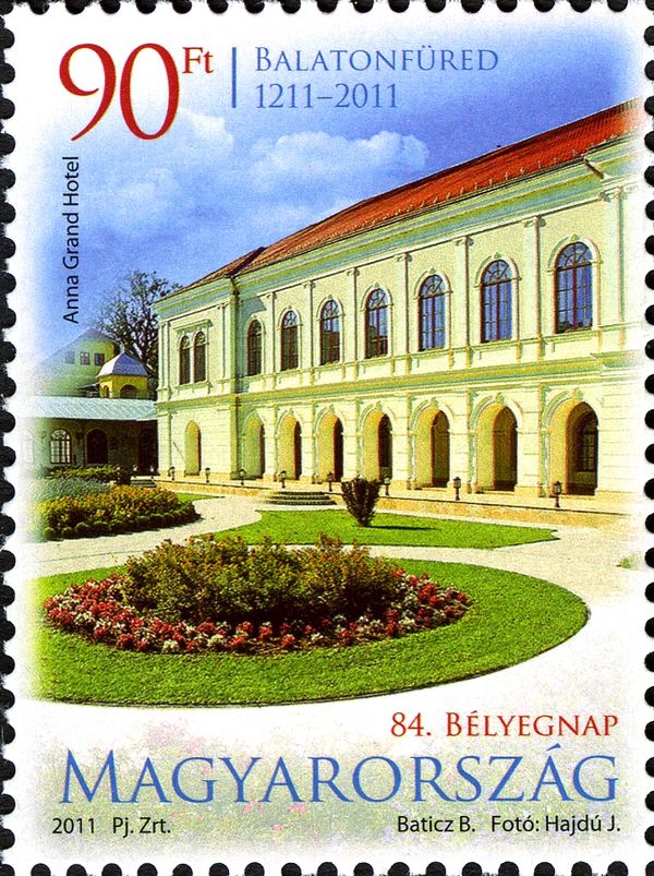 84th Stamp Day - Balatonfüred