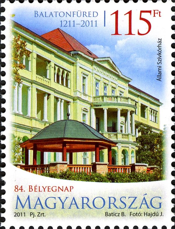 84th Stamp Day - Balatonfüred