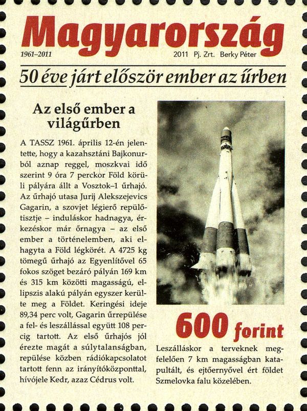 50th Anniversary of the First Manned Space Flight