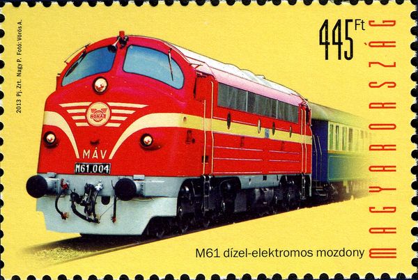 Diesel-electric locomotive M61