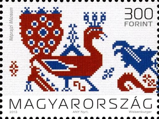 Embroidery from Hungary