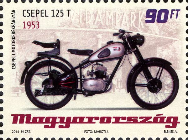 1953 Csepel 125 T