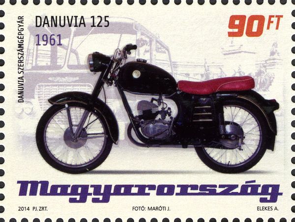 1961 Danuvia 125