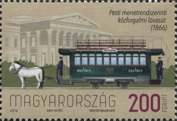 150th Anniversary of the First Horse-Drawn Tramway