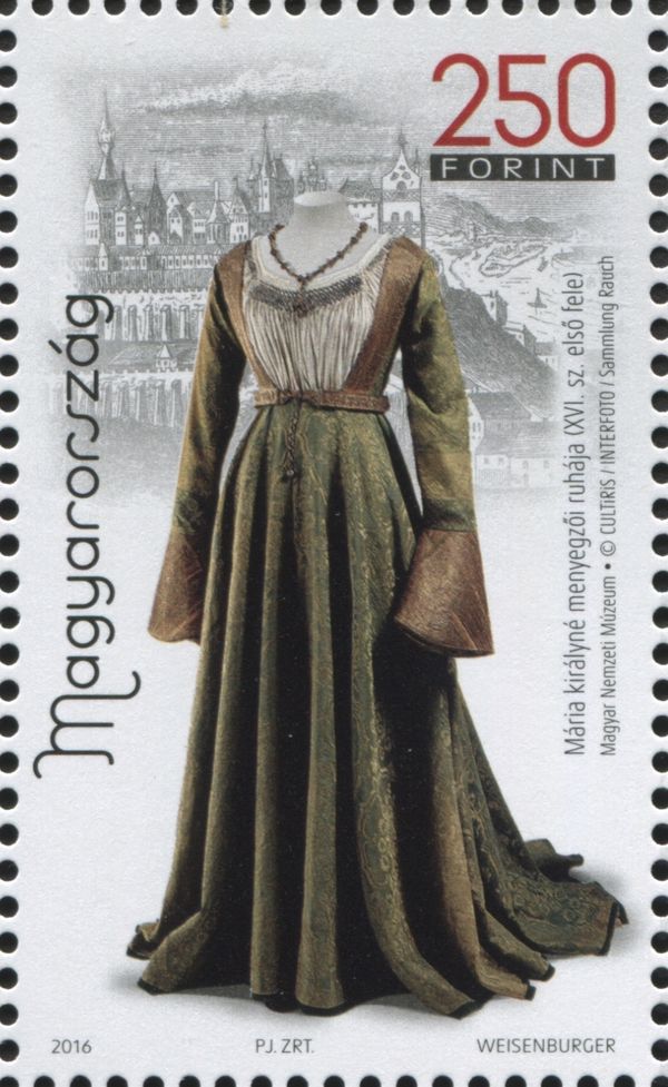 Queen Mary's Wedding Garments