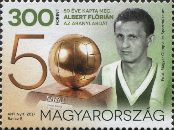 50th Anniversary of Florian Albert's Ballon D'Or