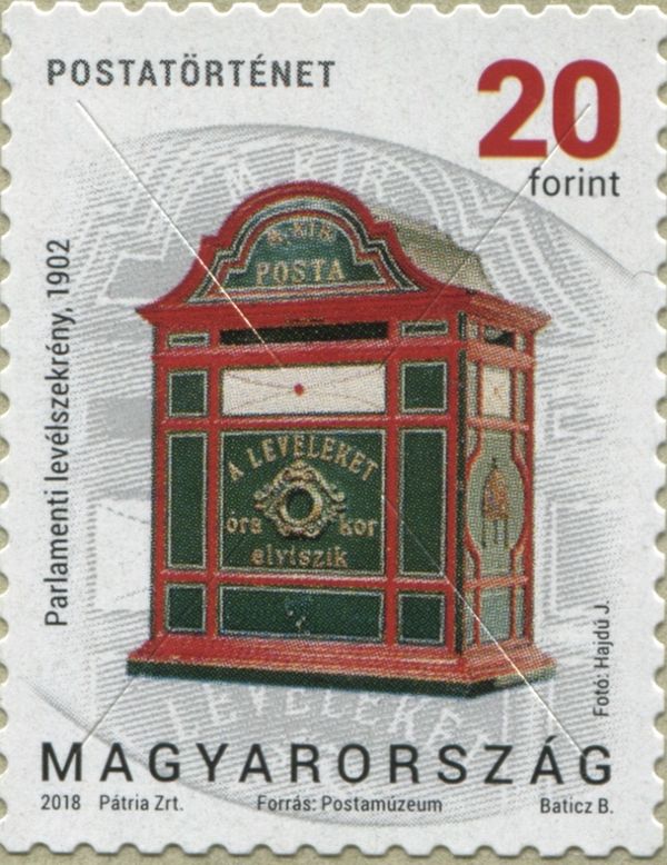 Mailbox in Parliament Building, 1902