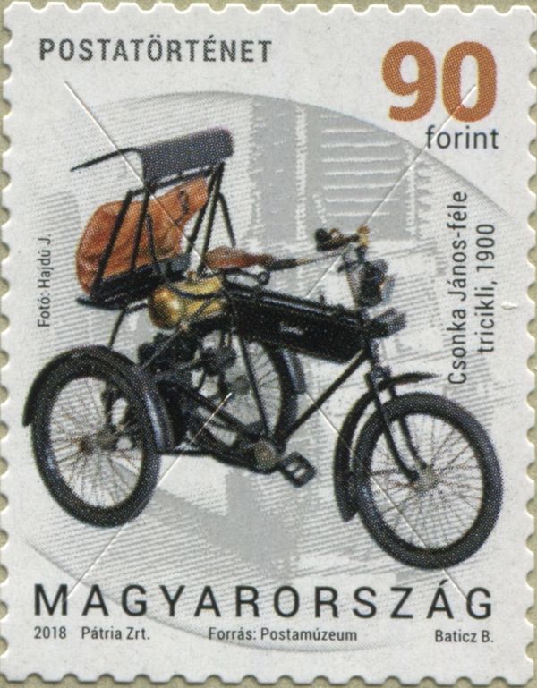 Postal Tricycle, 1900