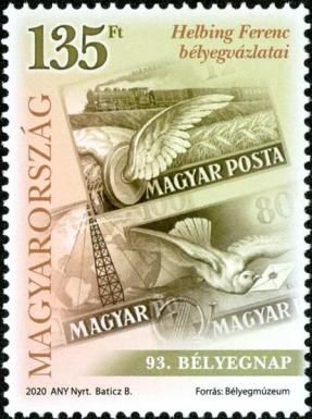 Stamp Designs of Ferenc Helbing