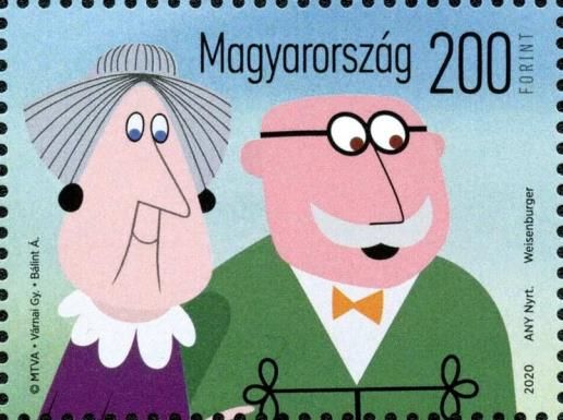 Uncle Károly and Aunt Irma