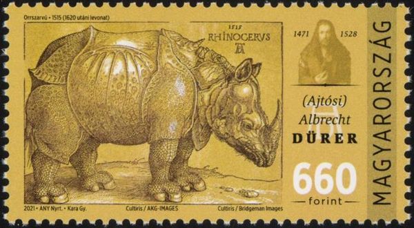 550 Years Birth Anniv of Albrecht Dürer(1471-1528)