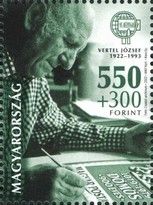 József Vertel, Stamp Designer