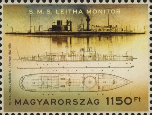 Launching of SMS Leitha Monitor, 150th Anniversary