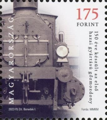 First Hungarian Steam Locomotive, 150 Years