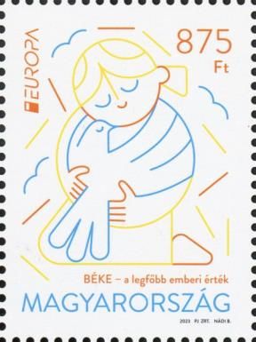 Child Holding Dove