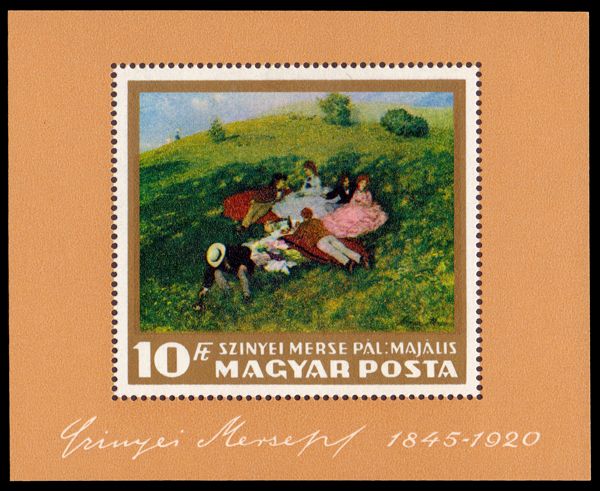 Picnic in May (Majális), Pál Szinyei Merse (1873)