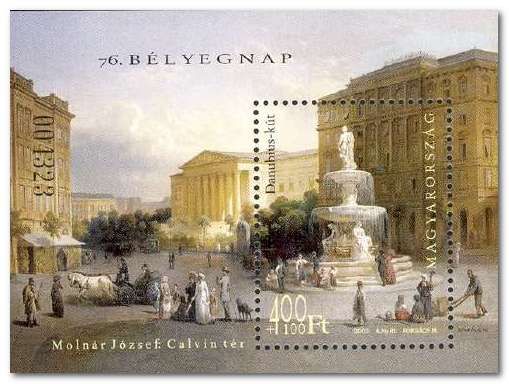 76th Stamp Day - Calvin Square, by József Molnár