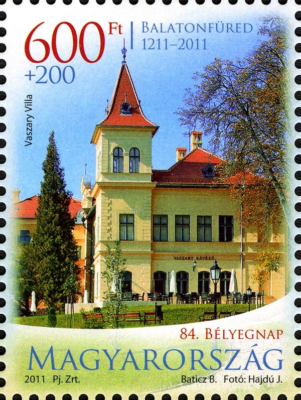 84th Stamp Day - Balatonfüred