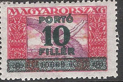 Air Mail Stamps, overprinted with new value