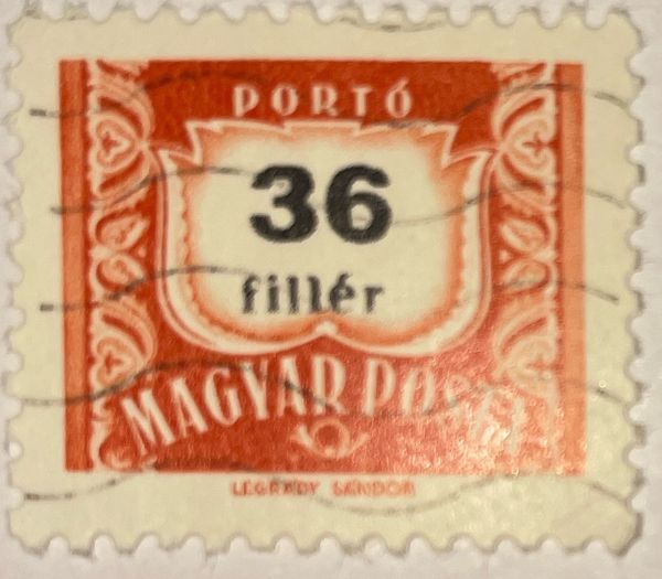Postage due