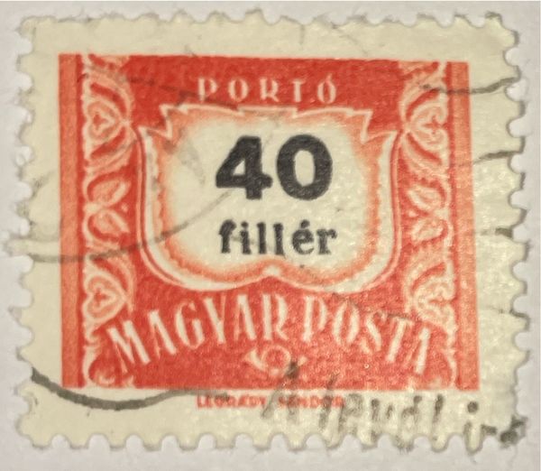 Postage due