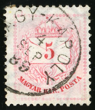 Letter, coloured cipher
