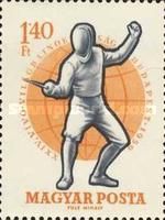 Fencer in Basic Position