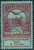 Mythical Bird Turul Flying over Crown of St. Stephen
