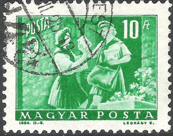 Girl Scout Pioneer and Woman Letter Carrier