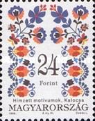 Folk motives of Kalocsa