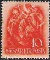 Archbishop Asztrik Receives the Crown from the Pope