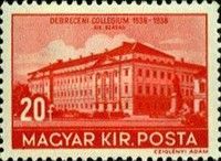 19th century view of College of Debrecen
