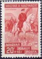 Horty's March in Komárom - Horse (Equus ferus caballus)