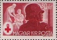 Nurse, mother and infant; soldier