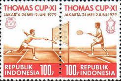 Thomas Cup World Badminton Championships- b/