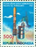 Launch of Palapa B2 Communications Satellite