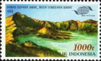 Dormant volcanic crater