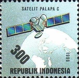 Launch of Palapa-C Satellite
