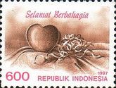 Heart and ribbons (Best Wishes)