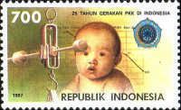Family Welfare Movement- Baby and scales