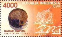 Indonesia 00 International Stamp Exhibition- Coral