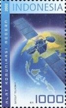 Telecommunications- Satellite above Earth