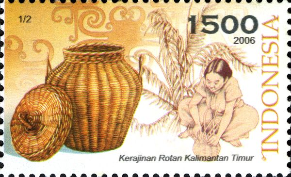 Indonesian Crafts - Kerajinan Rotan Kalimantan Timur