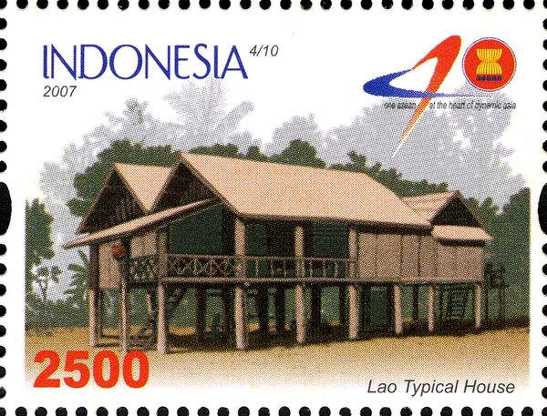 Lao Typical House