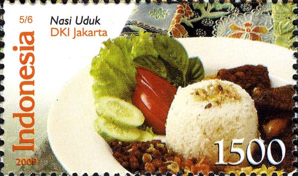 Traditional Food- Nasi uduk