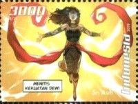 Indonesian Cartoon Superheroine