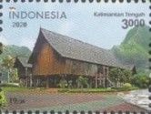 Traditional House of Kalimantan Tengah (Central Kalimantan)