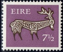 Stylised Stag, 8th Century