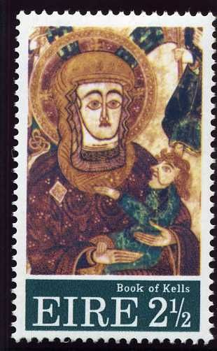 Madonna and Child (from the Book of Kells)