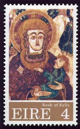 Madonna and Child (from the Book of Kells)